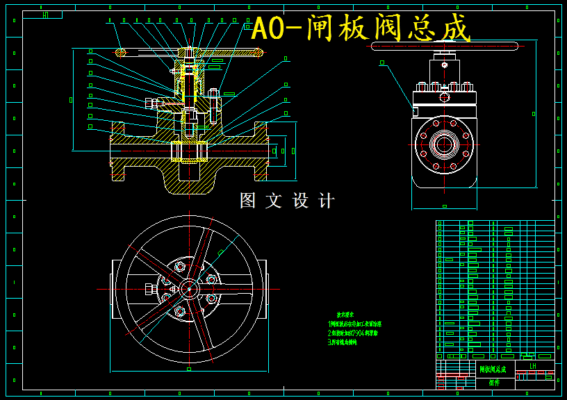 M5902-21-16″15000 Psi平行闸板阀设计