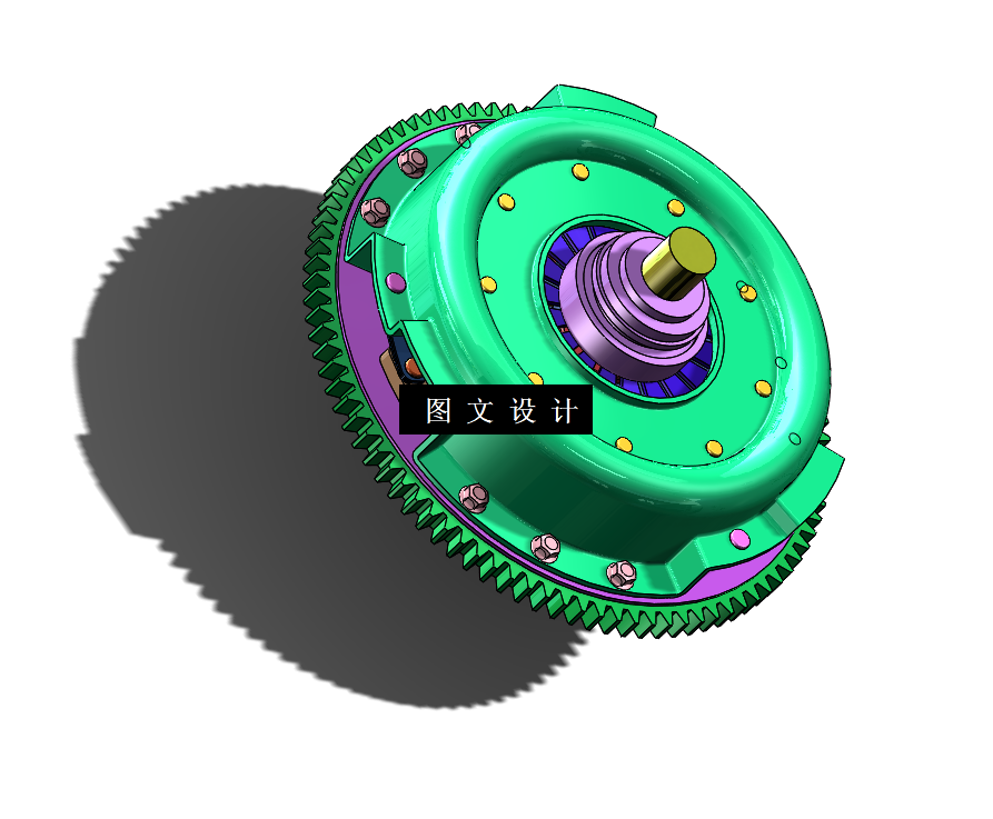 M6639-轿车膜片弹簧离合器设计[含SW三维图]