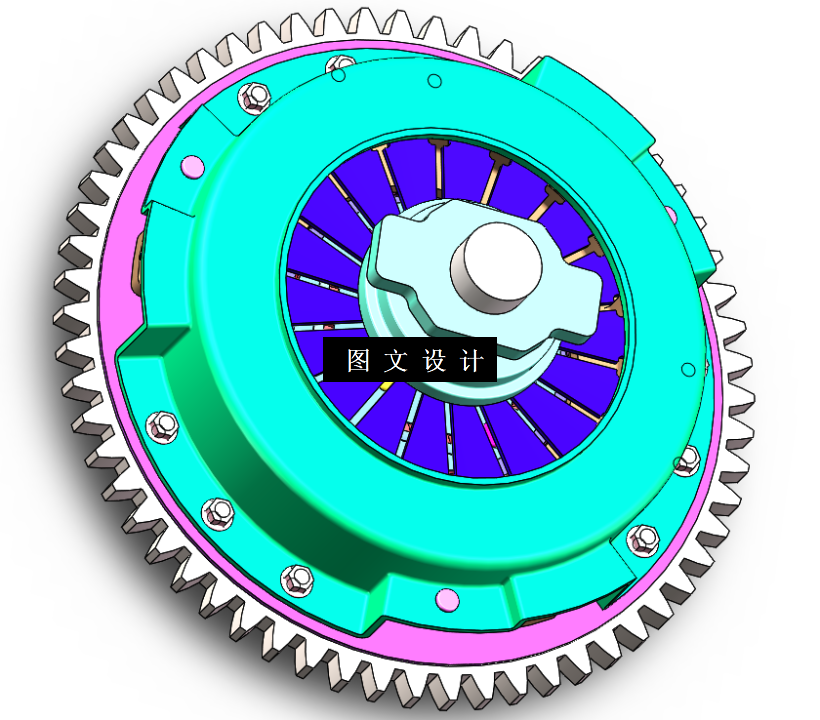 M6640-标志3008离合器设计[含SW三维图]