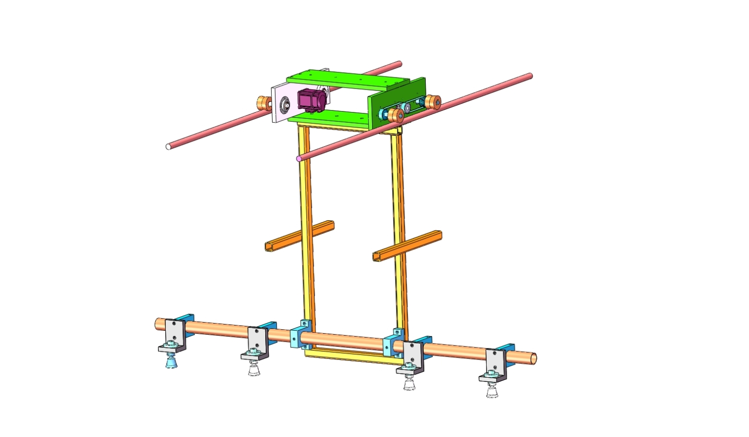 M6690-智能喷灌机机械设计[含SW三维图]