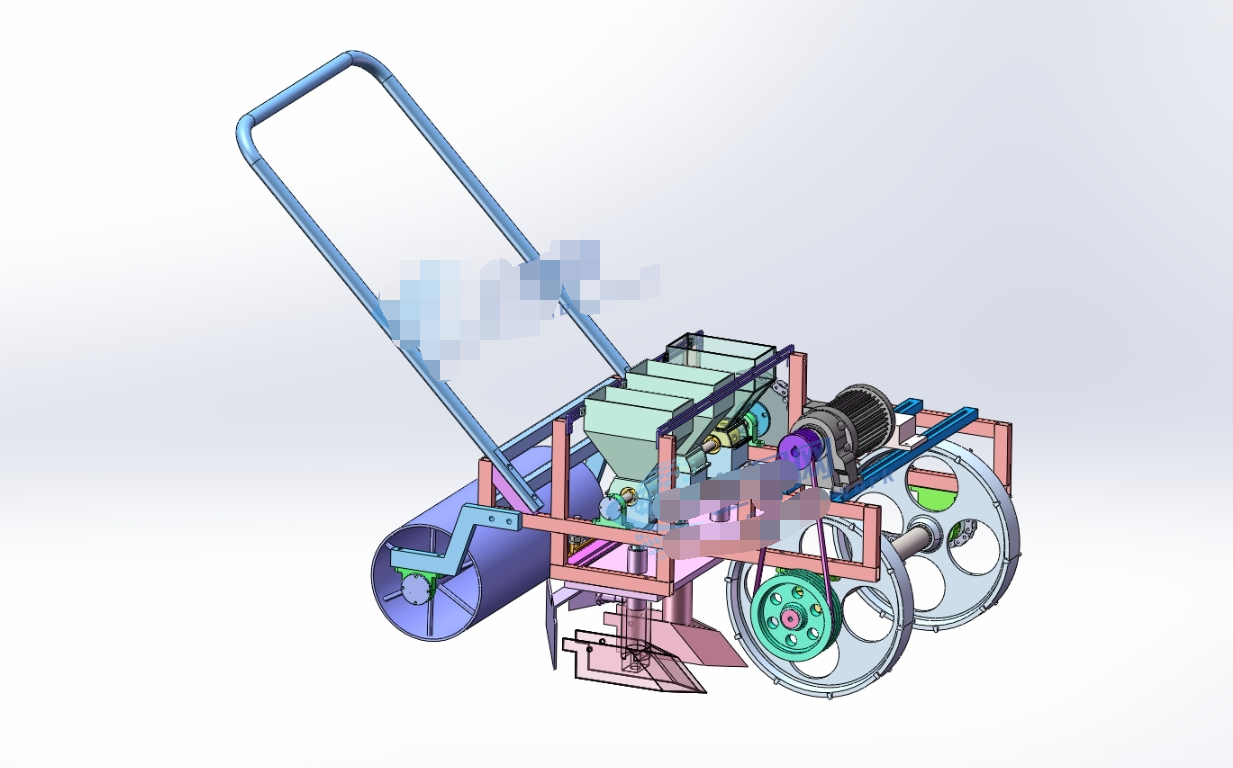 M6707-大豆播种机结构设计[含SW三维图]