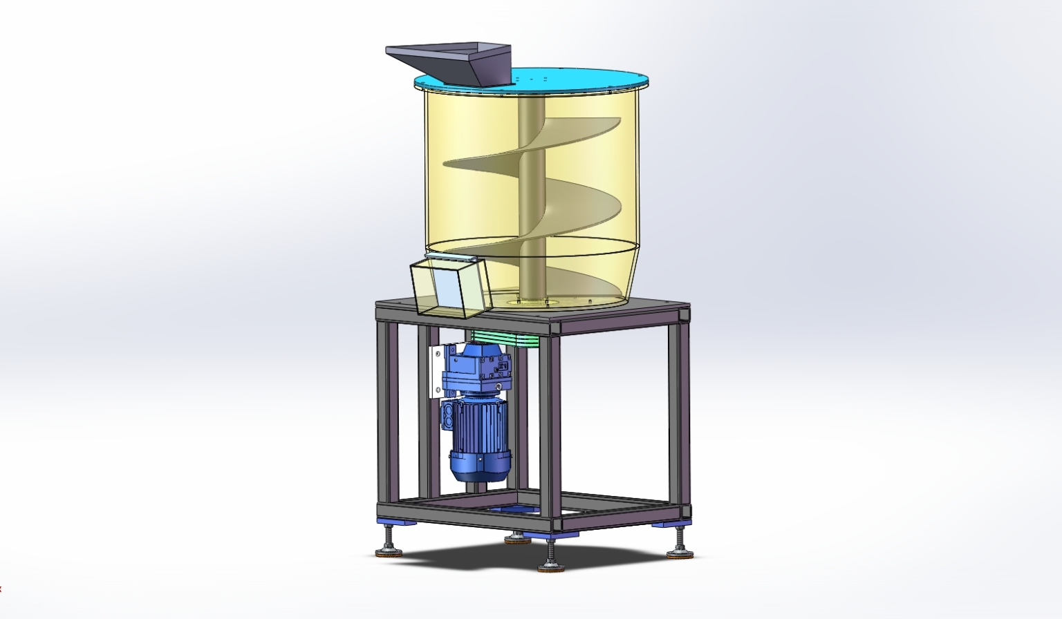 M6709-立式圆筒搅拌机机械设计[含SW三维图]