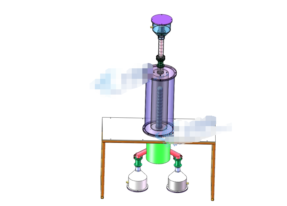 M6715-锂电材料蒸发收集装置设计[含SW三维图]