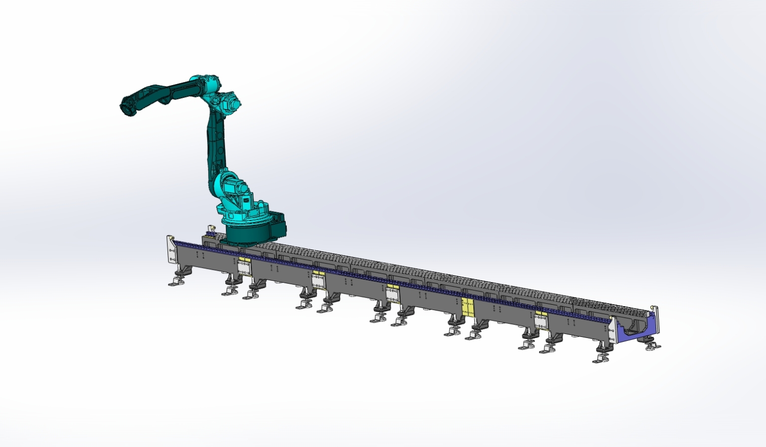M6729-送料机械手机械设计[含SW三维图]