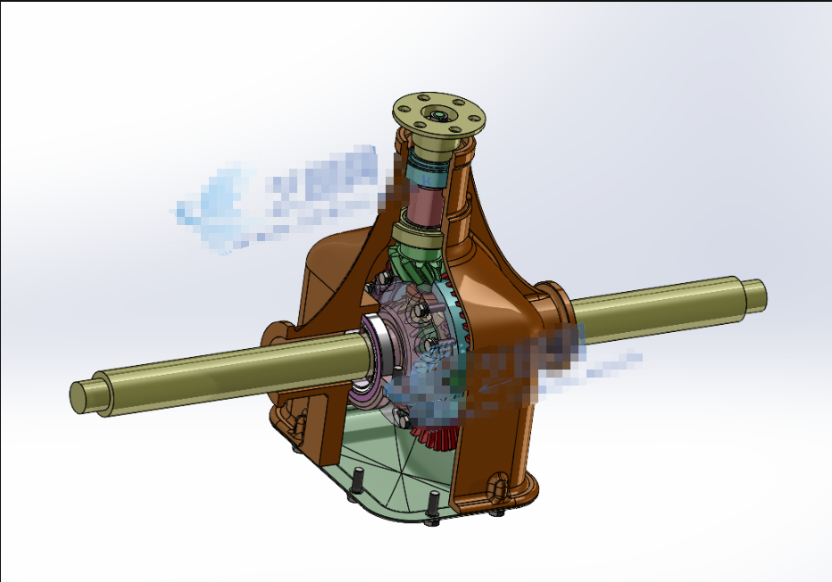 M6738-载货汽车托森差速器设计[含SW三维图]