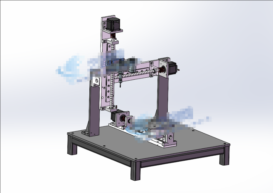 M6739-三轴移动高频振动钻孔装置设计[含SW三维图]