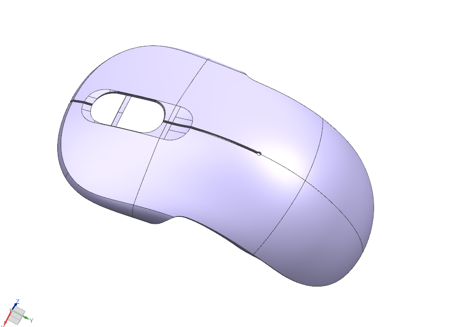 Q878-鼠标上盖注塑模具设计[含UG三维图]