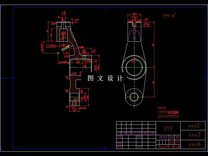M6761-推动架加工工艺及铣27凸台夹具设计[气动夹具]
