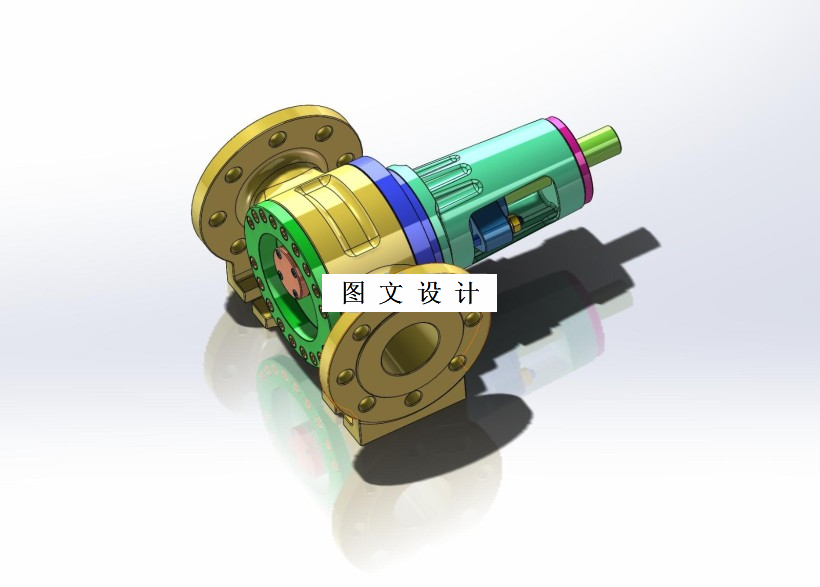 M7045-基于3D打印的渐开线内啮合齿轮油泵的设计[含SW三维图]