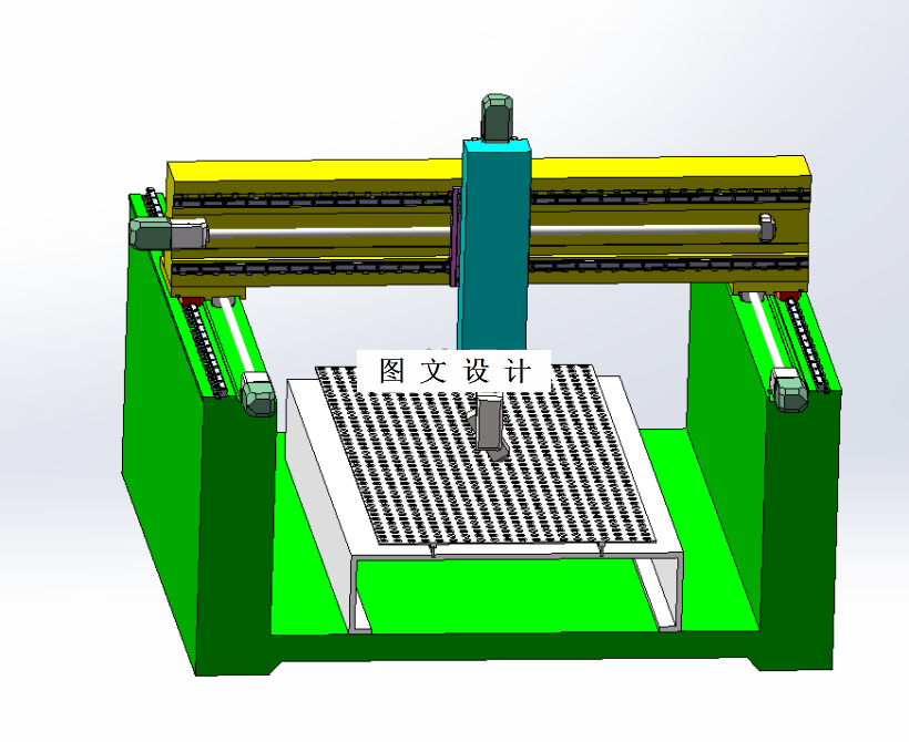 M7209-五轴激光数控切割机床本体设计[含SW三维图]