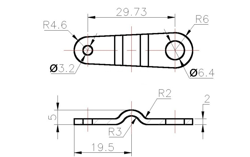 M7385-外开杆件零件多工位冲压模具设计