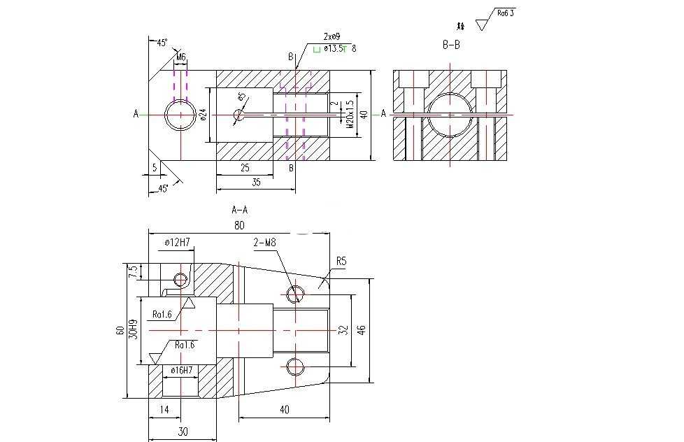 M7403-连接块加工工艺及钻孔夹具设计