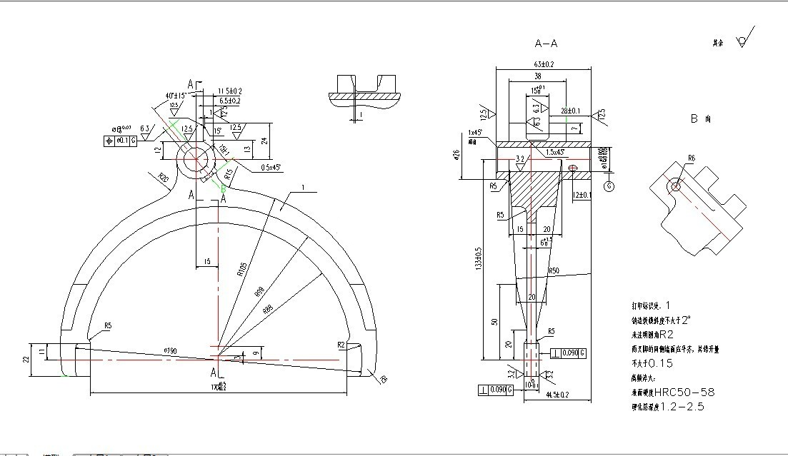 M7427-变速叉-三速及四速零件加工工艺及钻φ6孔倒角夹具设计[含三维图]