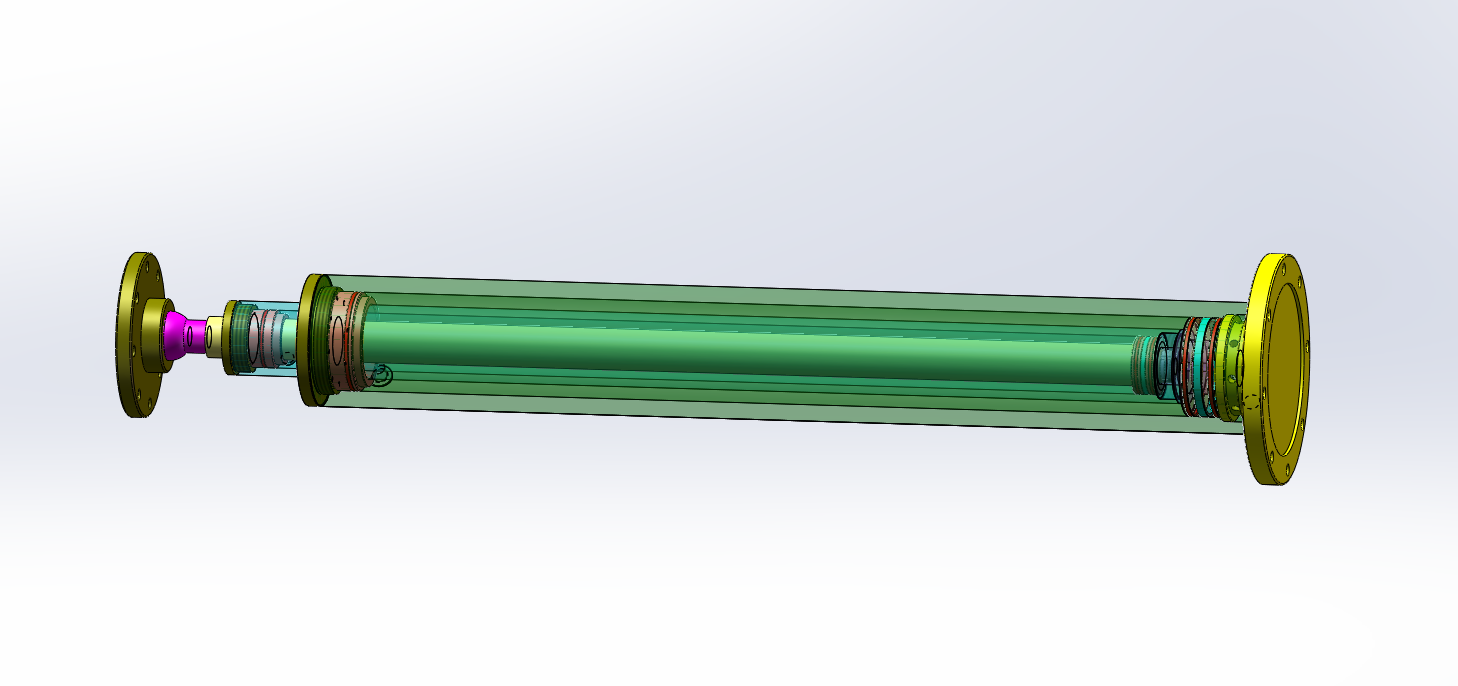 M7459-1吨液压电梯用两级液压缸设计[含SW三维图]
