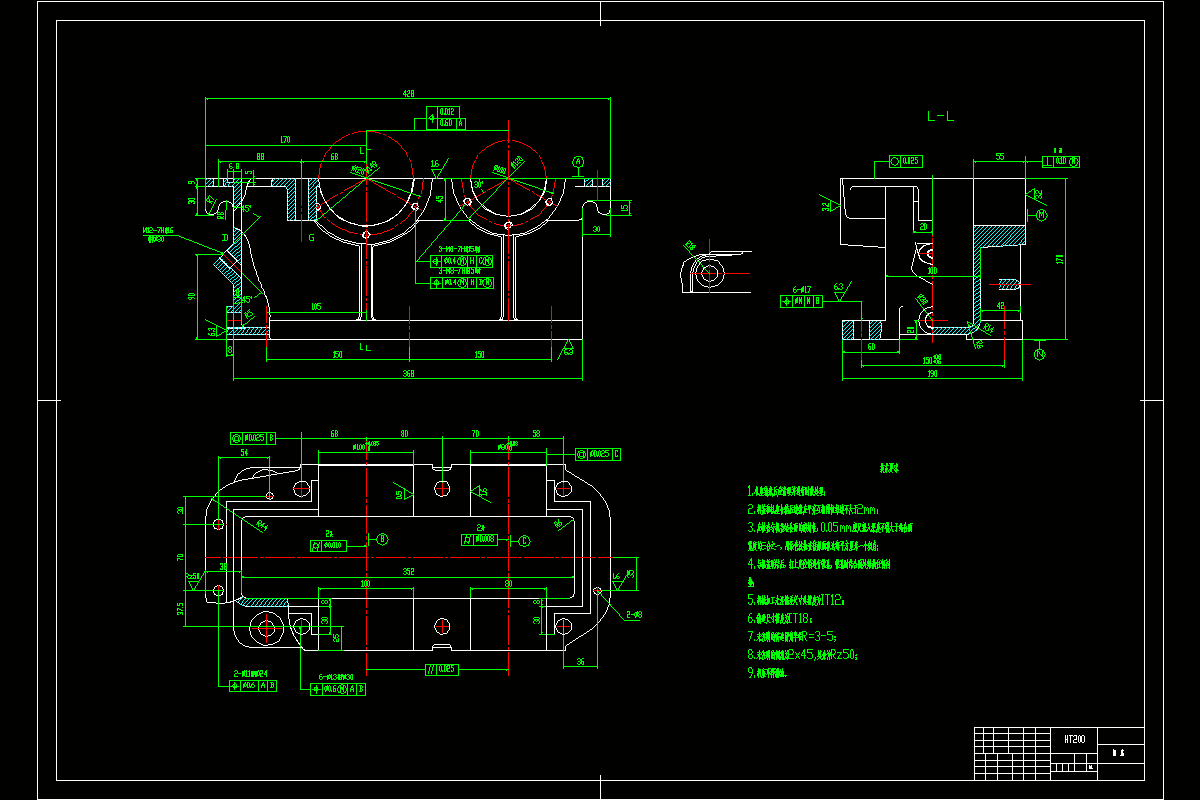 M7626-减速箱机座加工工艺及铣机座接合面夹具设计