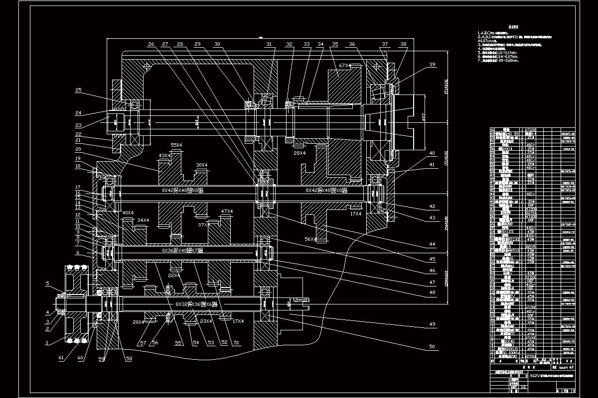 M7695-PLC的X62W万能铣床的电气控制系统设计
