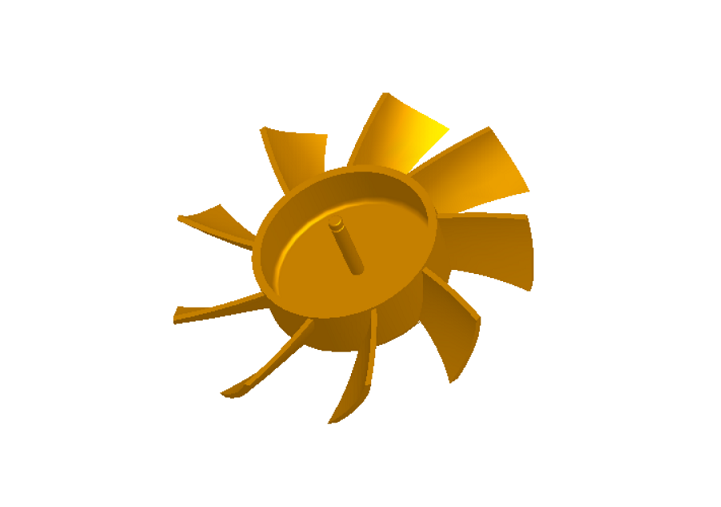 M7713-风机叶轮塑料模具设计[含Proe三维图]