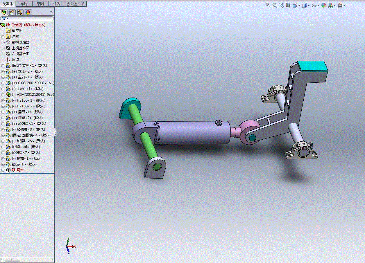 M7721-车辆泥陷紧急自升系统的设计[含SW三维图]