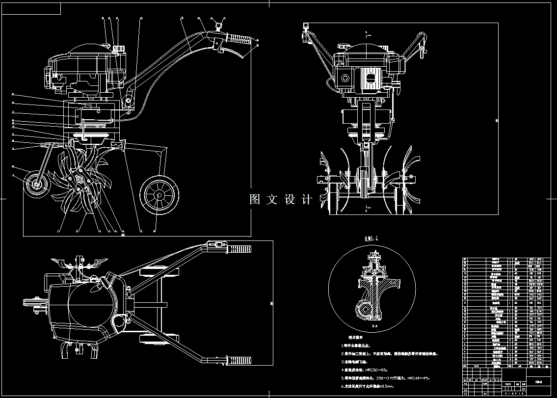 M7827-大葱培土机结构设计