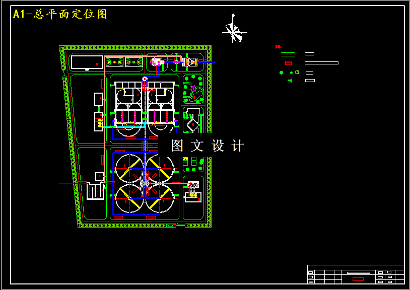 M3584-某城镇8万m3d污水处理厂扩建工程设计