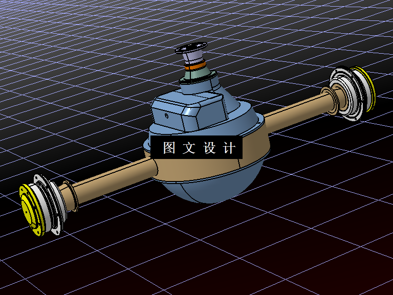 M4475-起重运输车驱动桥设计[含Catia三维图]