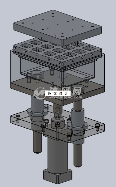 M4981-全自动成型灌装封口真空吸塑成型机设计[含SW三维图]