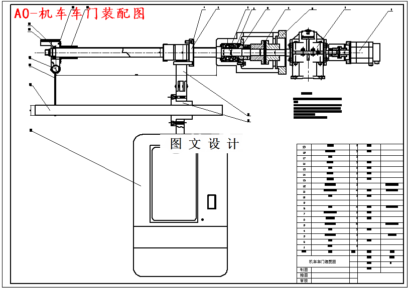 M5052-机车车门的人性化设计