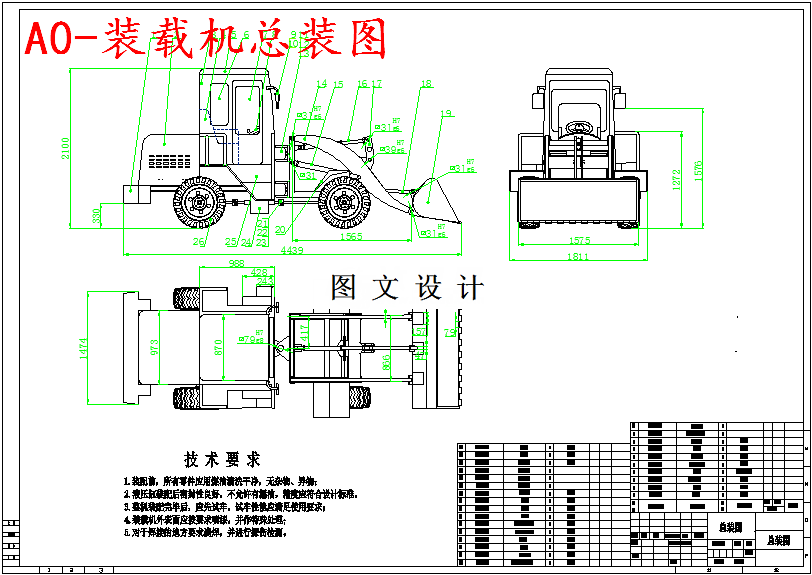 M5702-装载机的整体设计