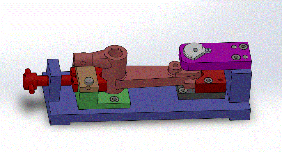 K1691-杠杆(CA1340自动车床)（一）工艺及钻顶部φ8H7孔夹具设计[含SW三维图]