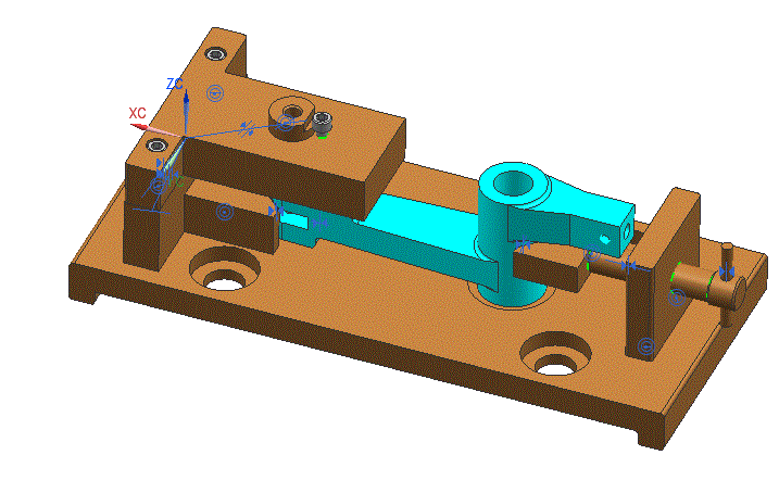 K1692-杠杆(CA1340自动车床)（一）工艺及钻顶部φ8H7孔夹具设计[含UG三维图]