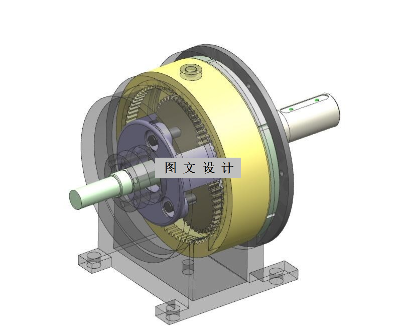 M7987-行星齿轮减速器设计【含UG三维图】