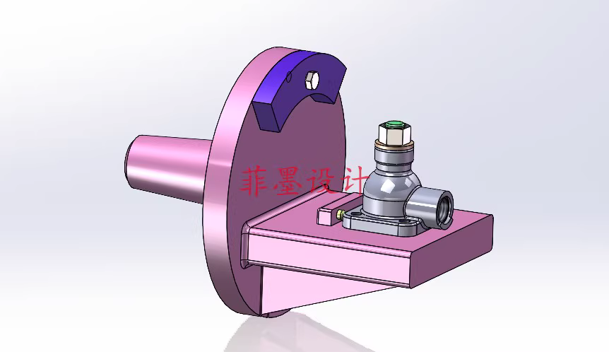 M8792-球阀阀体加工工艺及车内槽夹具设计【含SW三维图】