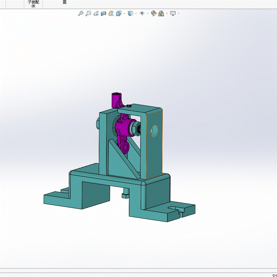 M8800-推动架加工工艺及钻φ6孔夹具设计【含SW三维图】