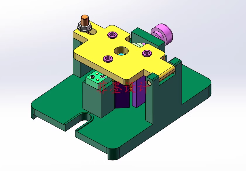 W063-操纵杆支架加工工艺及钻3-11孔夹具设计【含SW三维图】