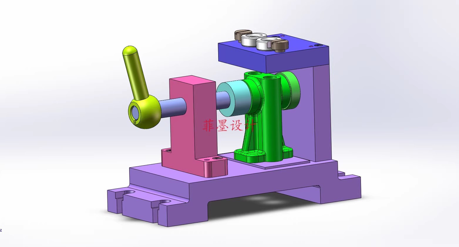 M8808-气门摇杆轴支座工艺及钻13孔夹具设计【含SW三维图】