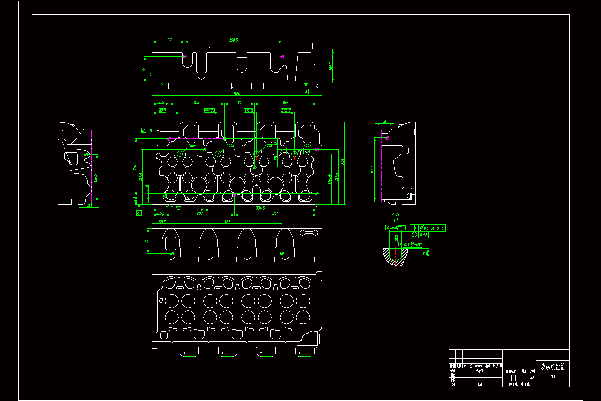 M8810-一种发动机缸盖单工序加工工艺及其夹具设计