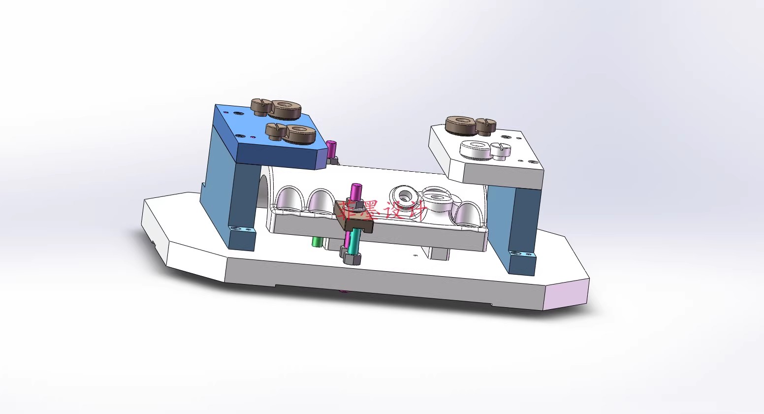 M8818-瓦盖加工工艺及钻4-13孔夹具设计【含SW三维图】