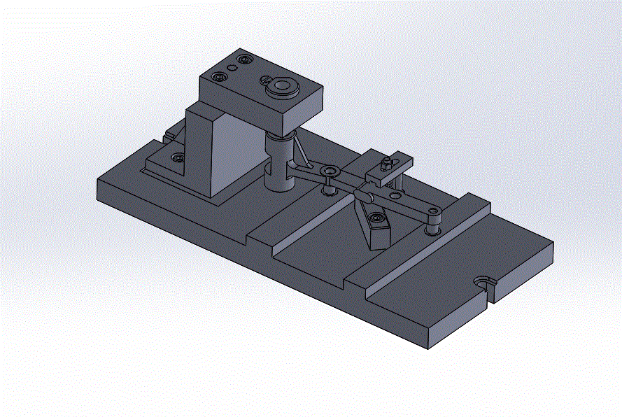V496B-调速杠杆[135调速器]工艺及钻12孔夹具设计【含三维图】