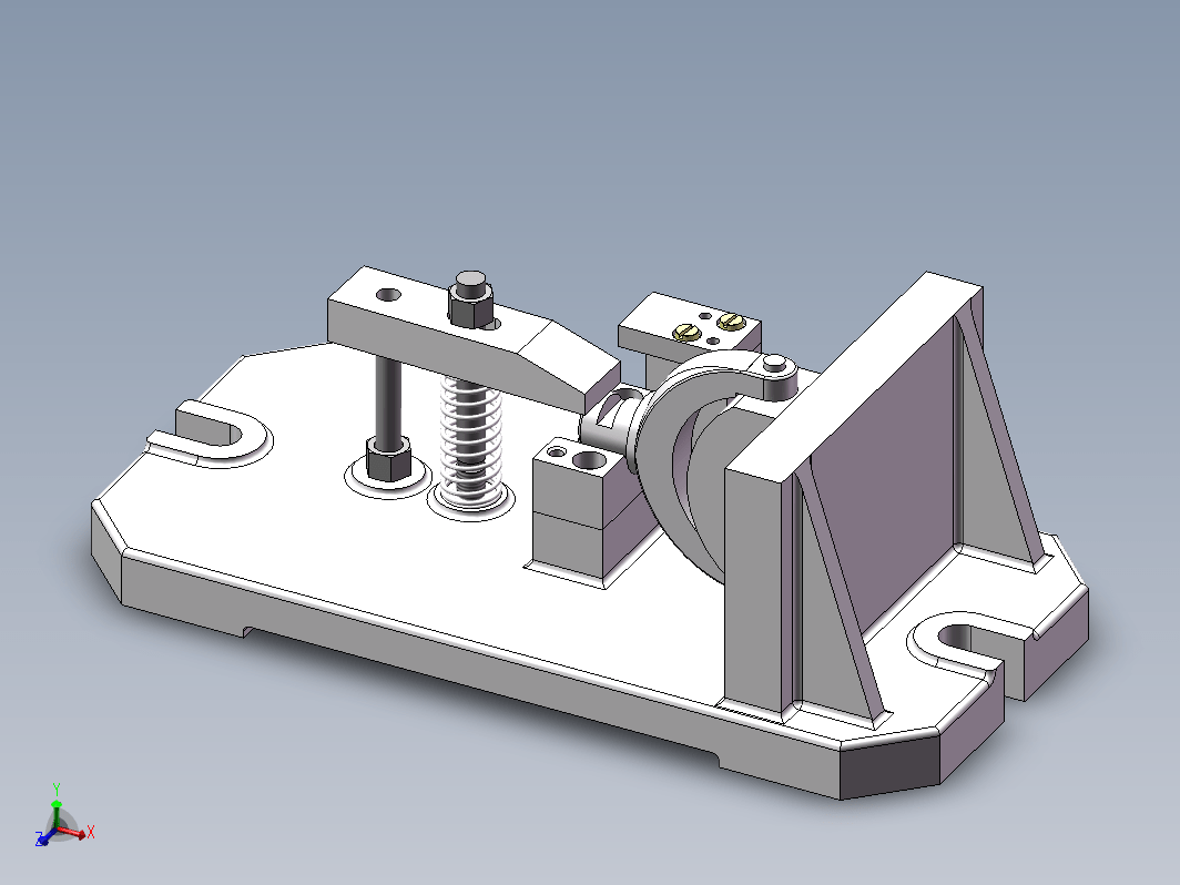 S927B-离合器接合叉工艺及铣7槽夹具设计【含SW三维图】