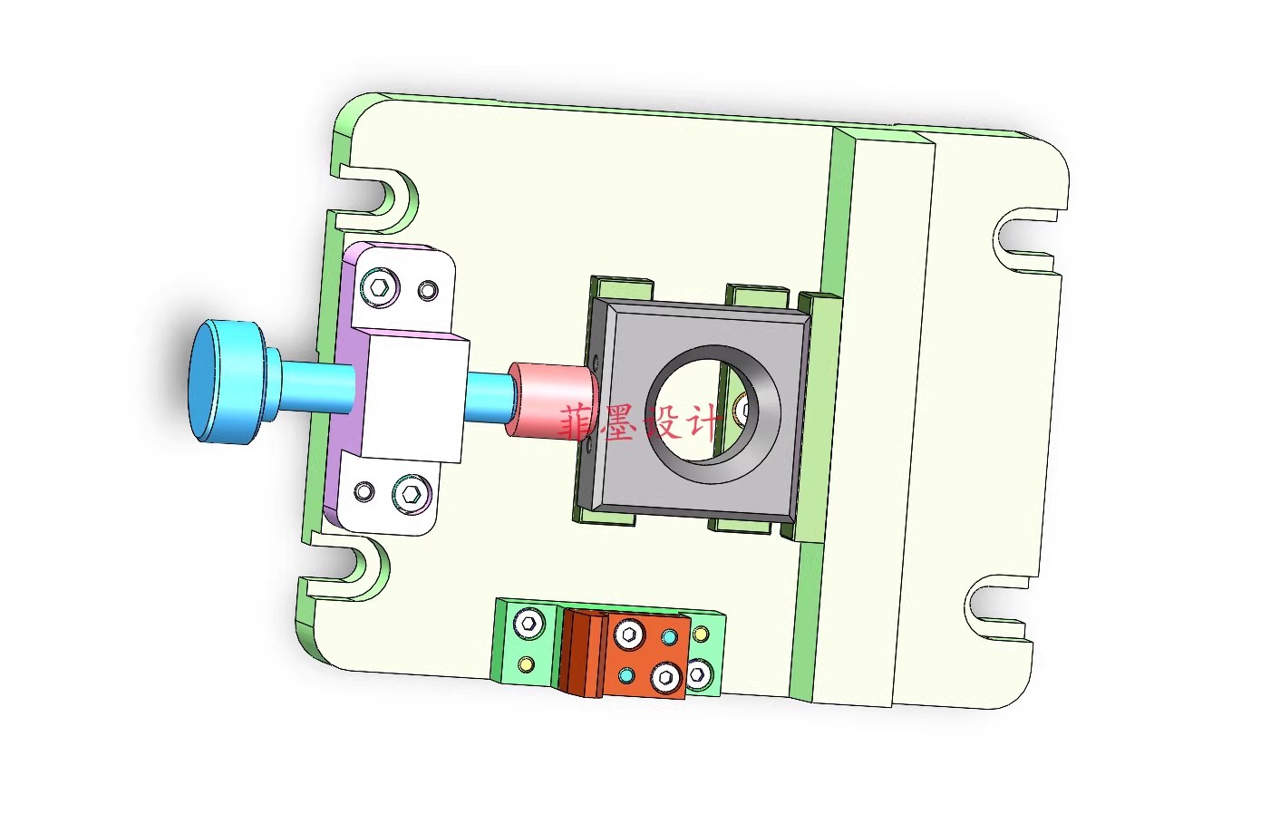 M8880-导流板加工工艺及铣面夹具设计【含SW三维图】