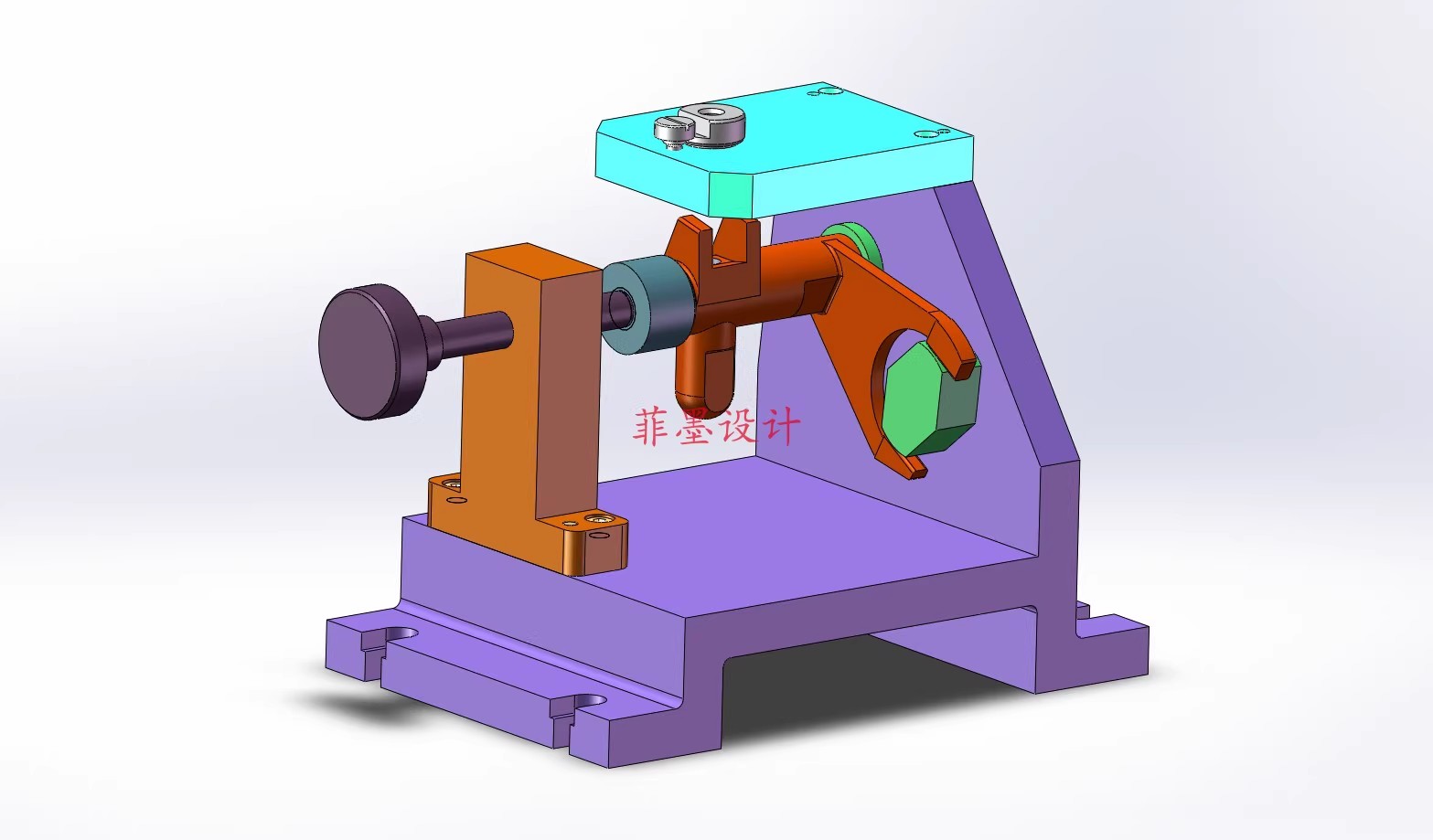 M8882-副变速拨叉工艺及钻8.7孔夹具设计【含SW三维图】
