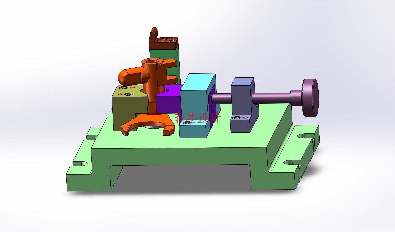 M8883-副变速拨叉工艺及铣端面夹具设计【含SW三维图】