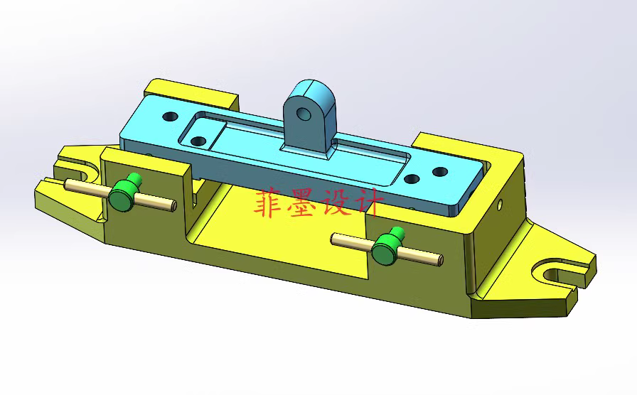 J992B-前横架加工工艺及铣面夹具设计【含SW三维图】