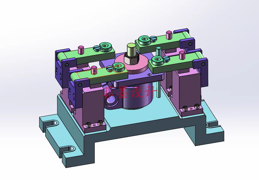 J152B-左支座加工工艺及钻13孔夹具设计【含SW三维图】