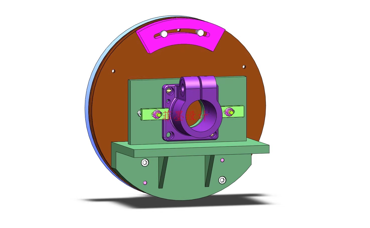 M8900-左支座加工工艺及车80孔具设计【含SW三维图】