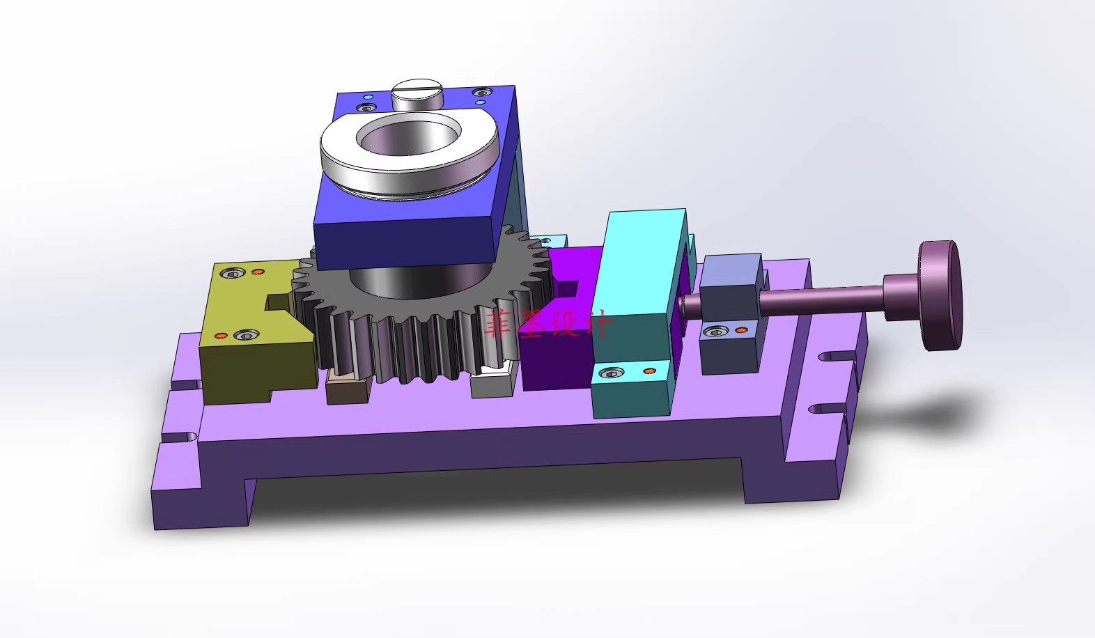 M8912-直齿轮加工工艺及钻38孔夹具设计【含SW三维图】