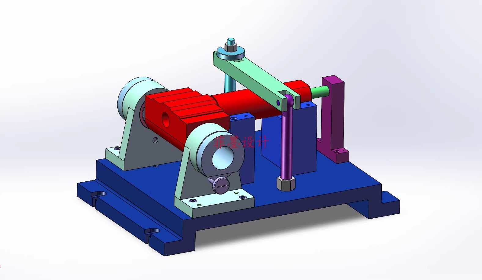 M8926-底板座架工艺及镗36孔夹具设计【含SW三维图】