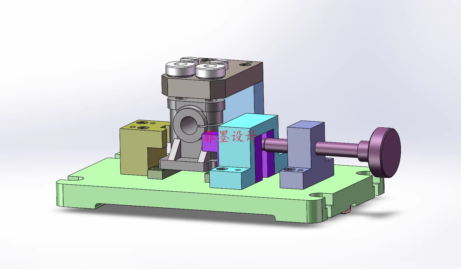 M8928-摇臂轴座加工工艺及钻孔夹具设计【含SW三维图】