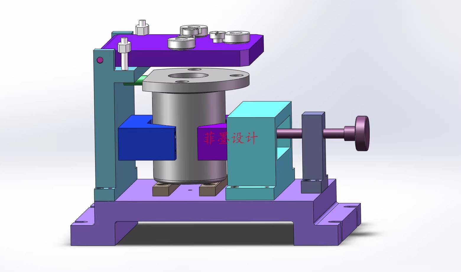 M8954-法兰盘加工工艺及钻3-17孔夹具设计【含SW三维图】