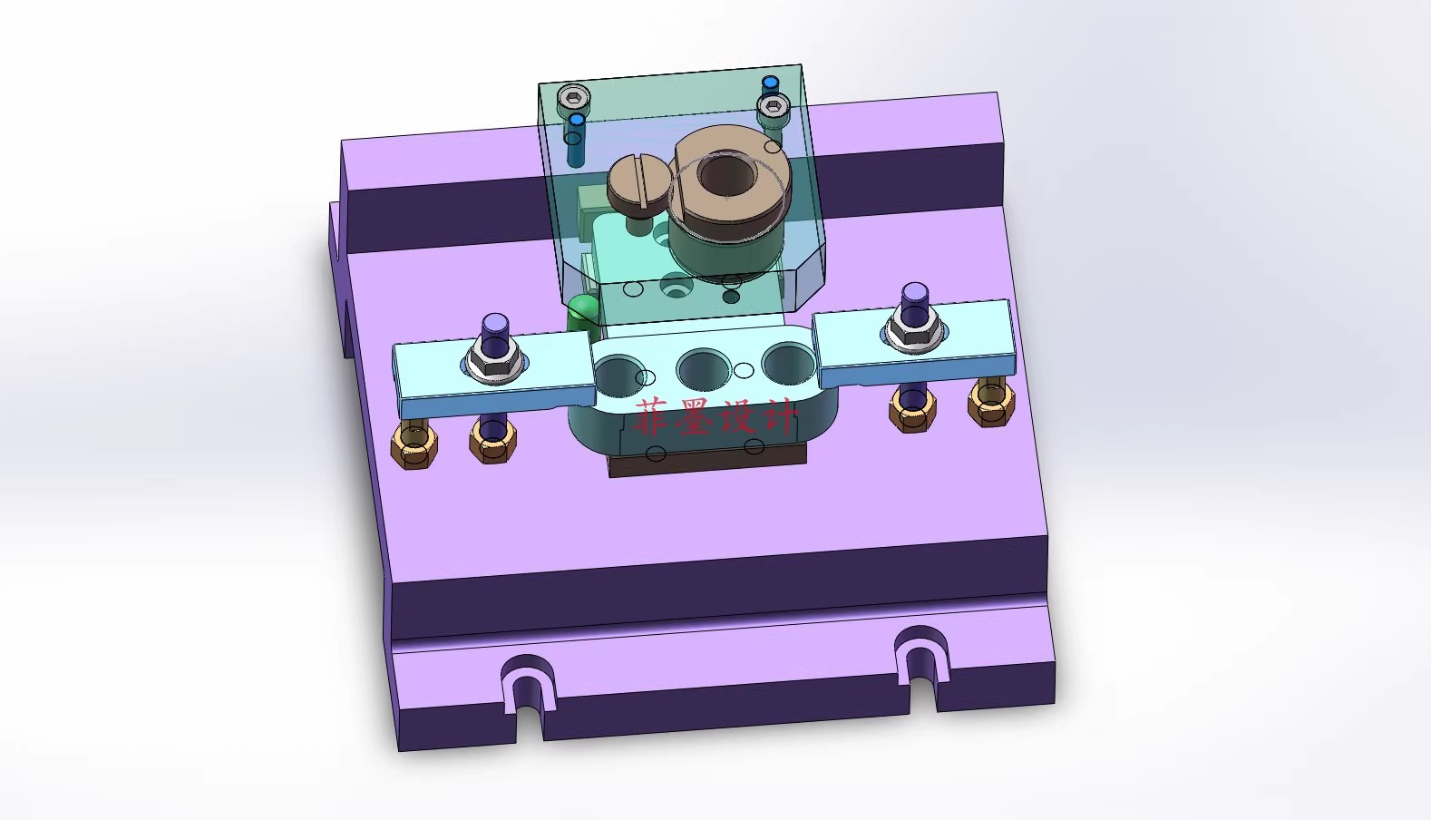 M8959-多孔连接板加工工艺及钻18孔夹具设计【含SW三维图】